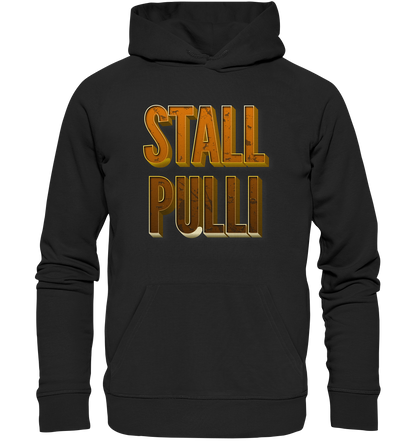 Stall Pulli - Personalisiert Reiterin Pferdesport Pferdenarr Pferderennen - Organic Hoodie