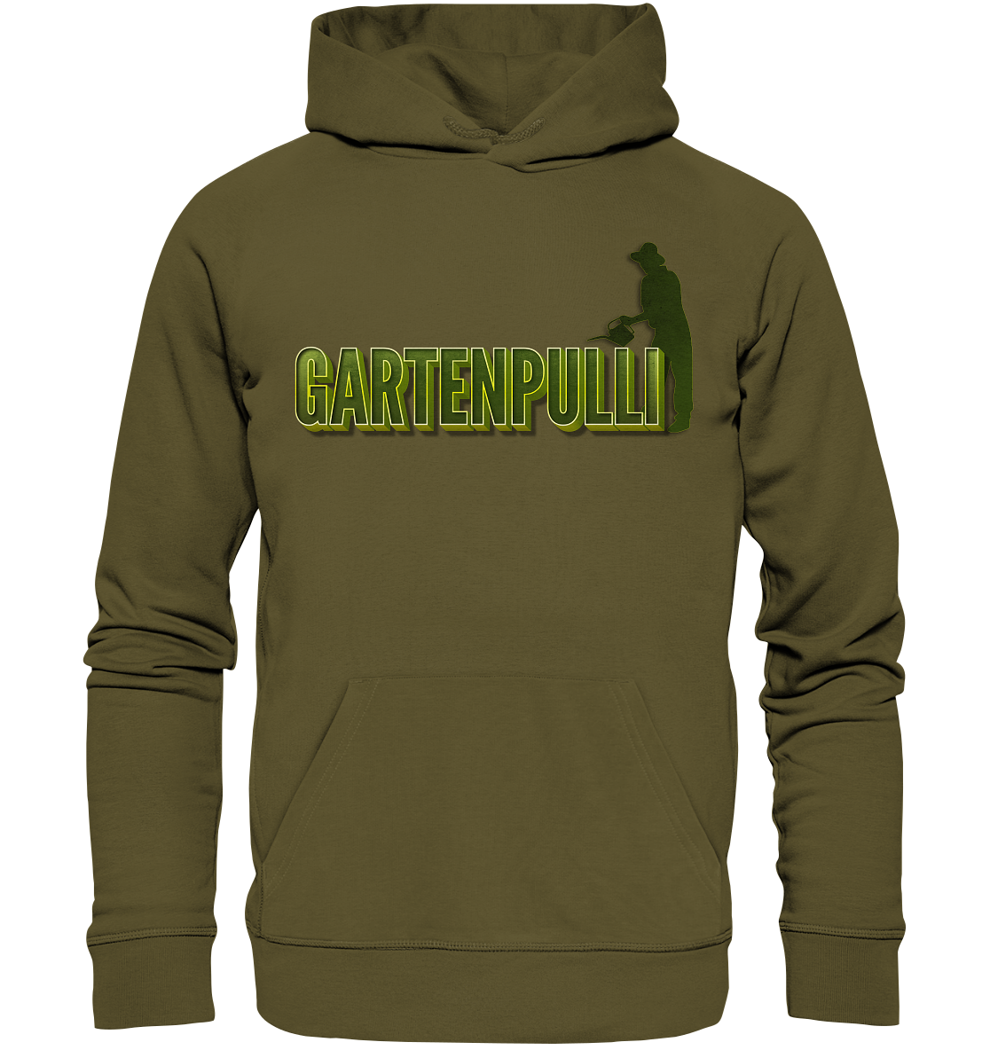 Gartenpulli Gartenarbeit Gärtner Gärtnerei - Organic Hoodie