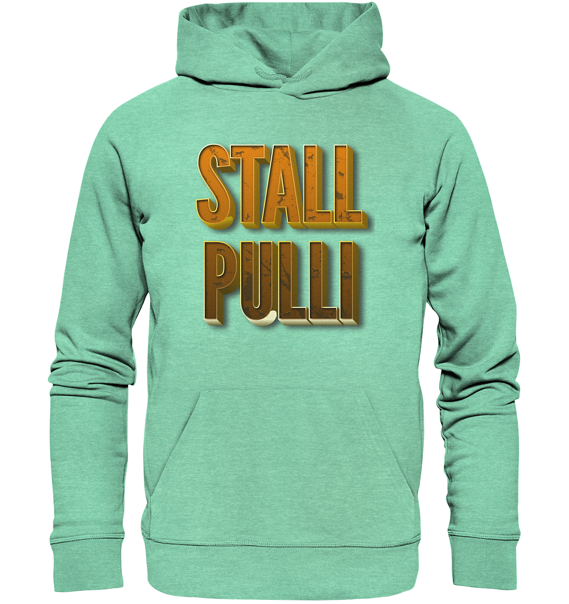 Stall Pulli - Personalisiert Reiterin Pferdesport Pferdenarr Pferderennen - Organic Hoodie