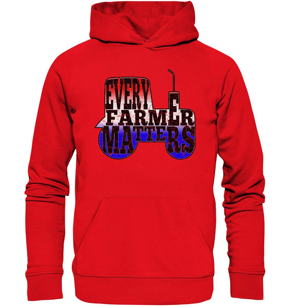 Jeder Landwirt zählt Statement Outfit für alle Bauern und Bauernfans - Organic Hoodie-Bauer Protestshirt Niederlande,Bauern Protest,Bauern Straßenblock,Bauernstreik Holland,Holländische Landwirtschaft,Jeder Bauer zählt Herren,Niederlande,Niederlande Traktorenstreik,Solidarität Landwirt,Solidarität mit Niederlande,Trotspodboer Shirt