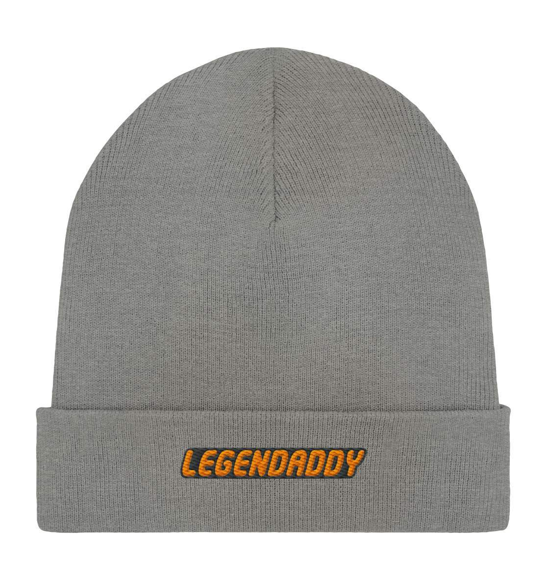 Legendaddy Papa Geschenk - Organic Rib Beanie-bester papa,du wirst papa,Für Männer,für Papa,Geburt,geburtstagsgeschenk,Geschenk,geschenk zur geburt,Geschenke,geschenkidee,hochzeitsgeschenk,Legendaddy,papa,persönliches geschenk,Schwangerschaftsverkündung,Vatertag,zwillingspapa