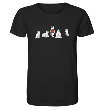 Halloween Katzen T-Shirt Katzen Shirt Geist Shirt Halloween Katze Halloween Katze Geschenk 2022 Spooky Season