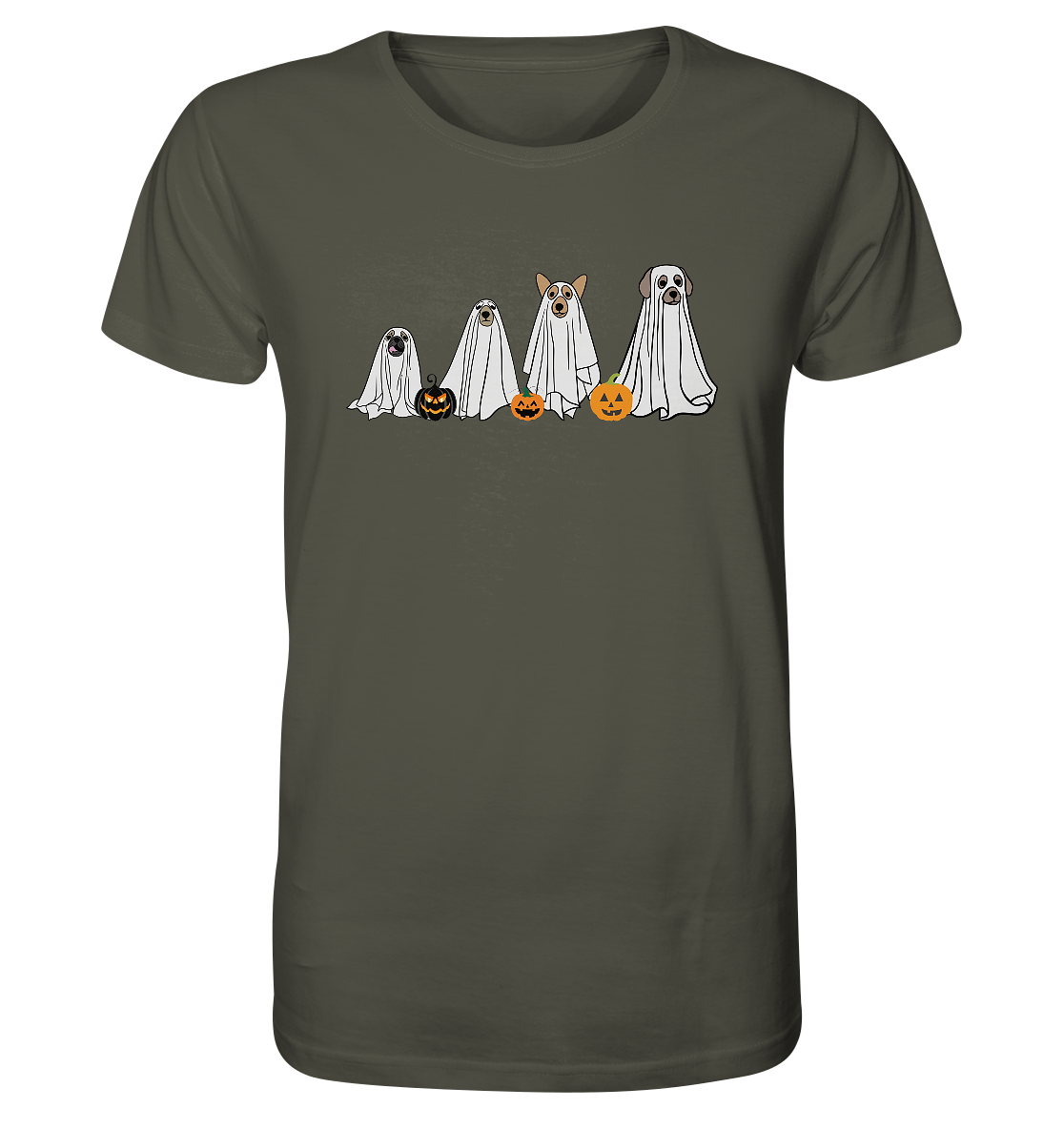 Halloween Geist Hunde T-Shirt Hunde Shirt Geist Shirt Halloween Hund Halloween Hundepapa Geschenk 2022 Spooky Season