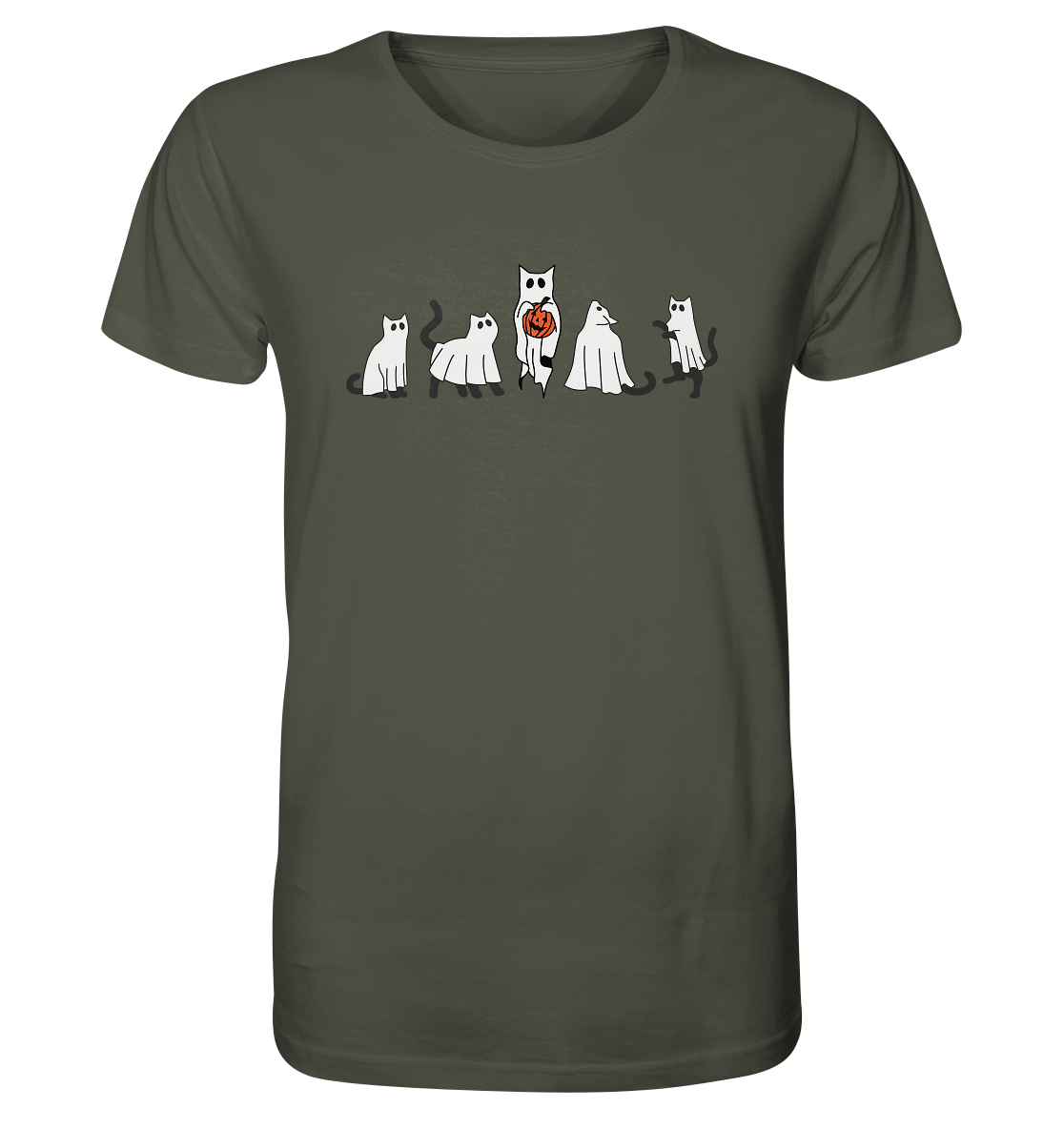 Halloween Katzen T-Shirt Katzen Shirt Geist Shirt Halloween Katze Halloween Katze Geschenk 2022 Spooky Season