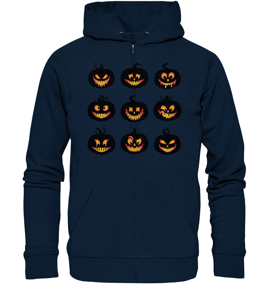 Kürbis Jacke, Halloween Zipper Hoodie, Herbst T-Shirt, Kürbis Gesichter Zipper, Halloween Outfit, Jack-o-Lantern, Halloween Kostüm