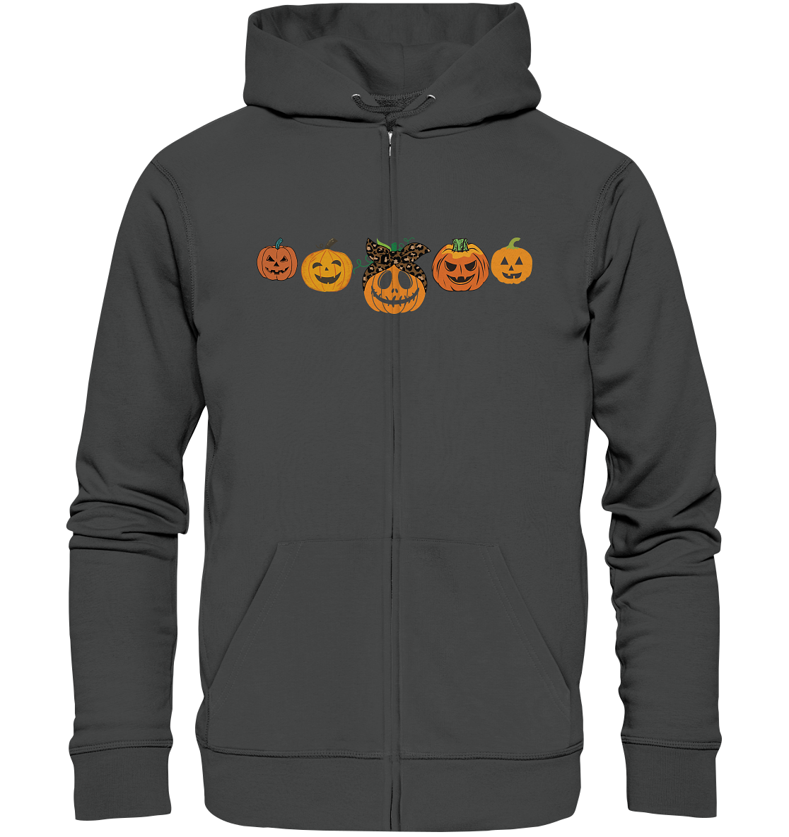 Kürbis Sweatshirt, Kürbis Pullover, Jack-o-Windlicht Sweatshirt, Halloween Sweatshirt, Halloween Outfit, Gruselige Jahreszeit, Herbst Shirts - Organic Zipper