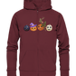 Halloween Kürbis Zipper, Kürbis Variation, Jack-o-Windlicht Jacke, Halloween, Halloween Outfit, Gruselige Jahreszeit, Herbst Organic Zipper