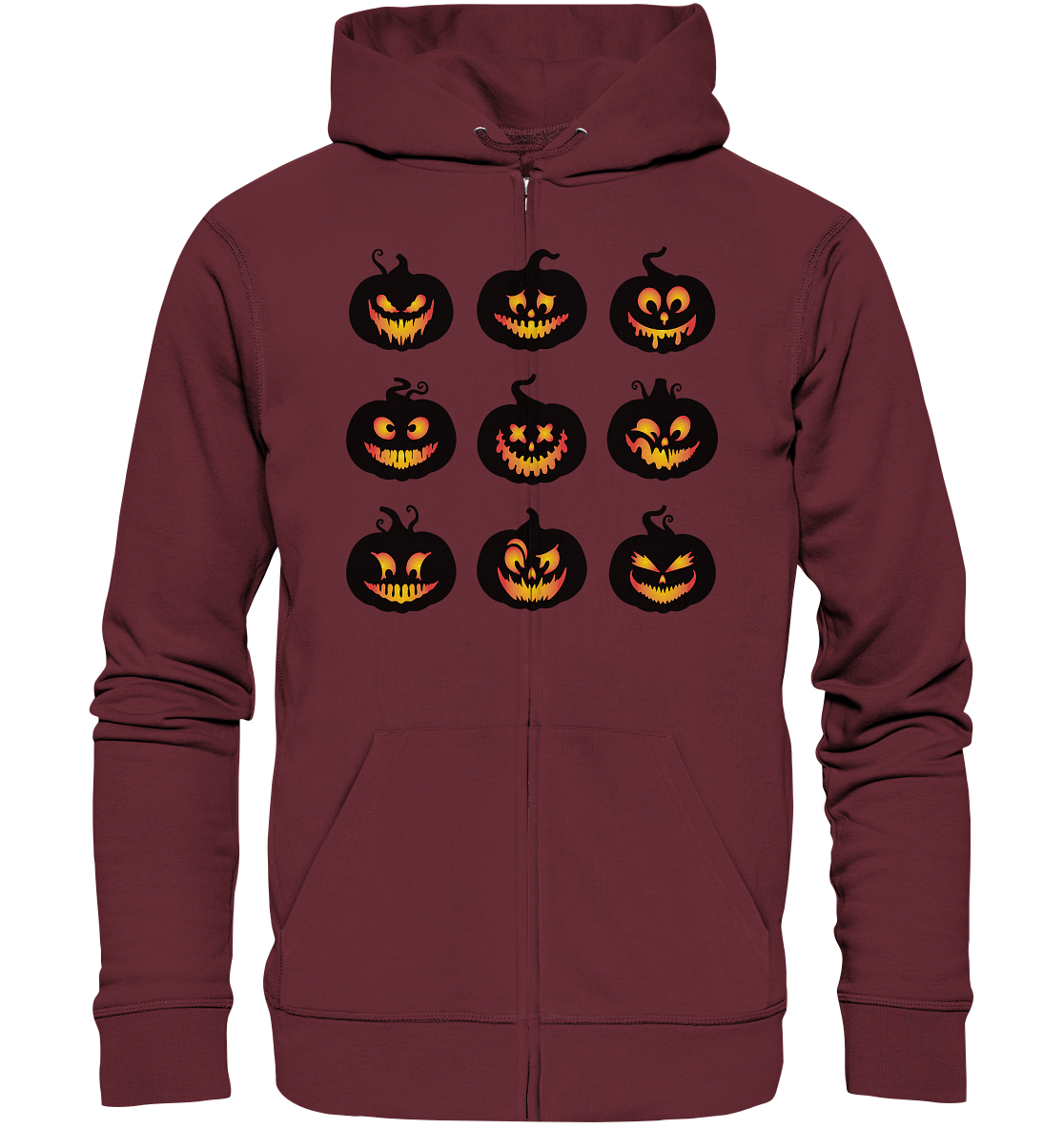 Kürbis Jacke, Halloween Zipper Hoodie, Herbst T-Shirt, Kürbis Gesichter Zipper, Halloween Outfit, Jack-o-Lantern, Halloween Kostüm