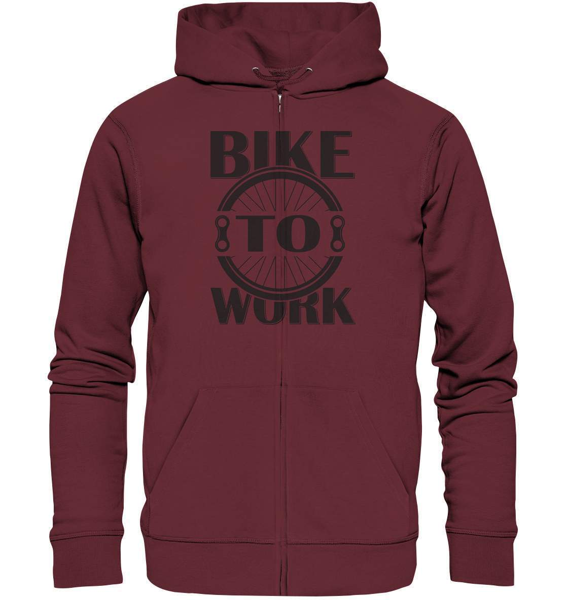 Fahrrad Bike To Work - CO2 neutral zur Arbeit - Organic Zipper-Bike to work,CO2,Fahrrad,fahrradbekleidung,fahrradbekleidung damen,fahrradbekleidung herren,Fahrradfahrer,geschenk für radfahrer,leidenschaft,Mountain Bike,Radfahrer,radfahrer nebeneinander,xxl fahrrad