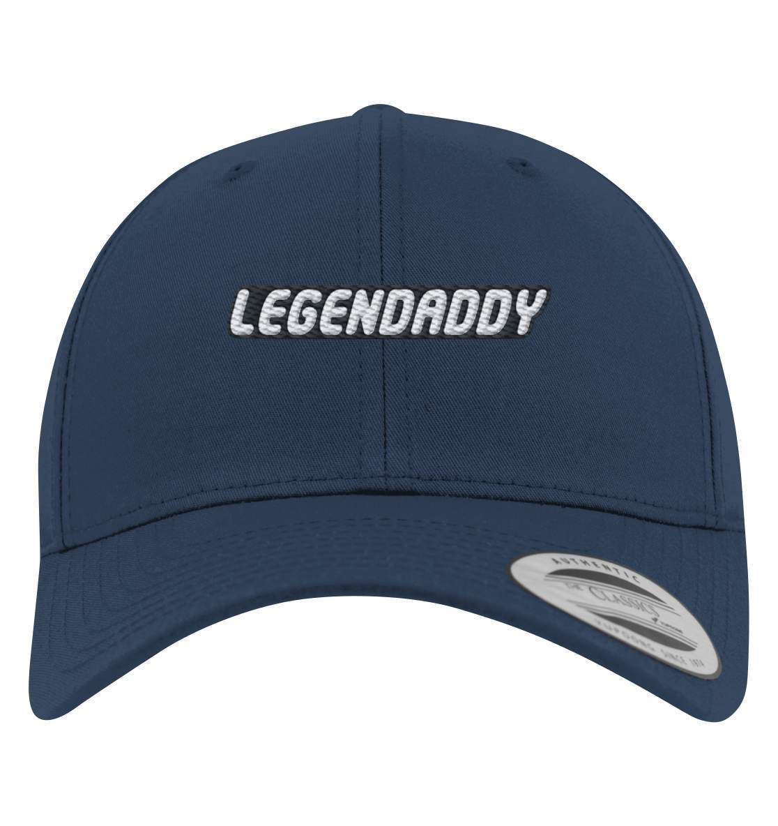 Legendaddy Papa Geschenk Kopie - Premium Baseball Cap-bester papa,du wirst papa,Für Männer,für Papa,Geburt,geburtstagsgeschenk,Geschenk,geschenk zur geburt,Geschenke,geschenkidee,hochzeitsgeschenk,Legendaddy,papa,persönliches geschenk,Schwangerschaftsverkündung,Vatertag,zwillingspapa