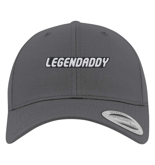 Legendaddy Papa Geschenk Kopie - Premium Baseball Cap-bester papa,du wirst papa,Für Männer,für Papa,Geburt,geburtstagsgeschenk,Geschenk,geschenk zur geburt,Geschenke,geschenkidee,hochzeitsgeschenk,Legendaddy,papa,persönliches geschenk,Schwangerschaftsverkündung,Vatertag,zwillingspapa