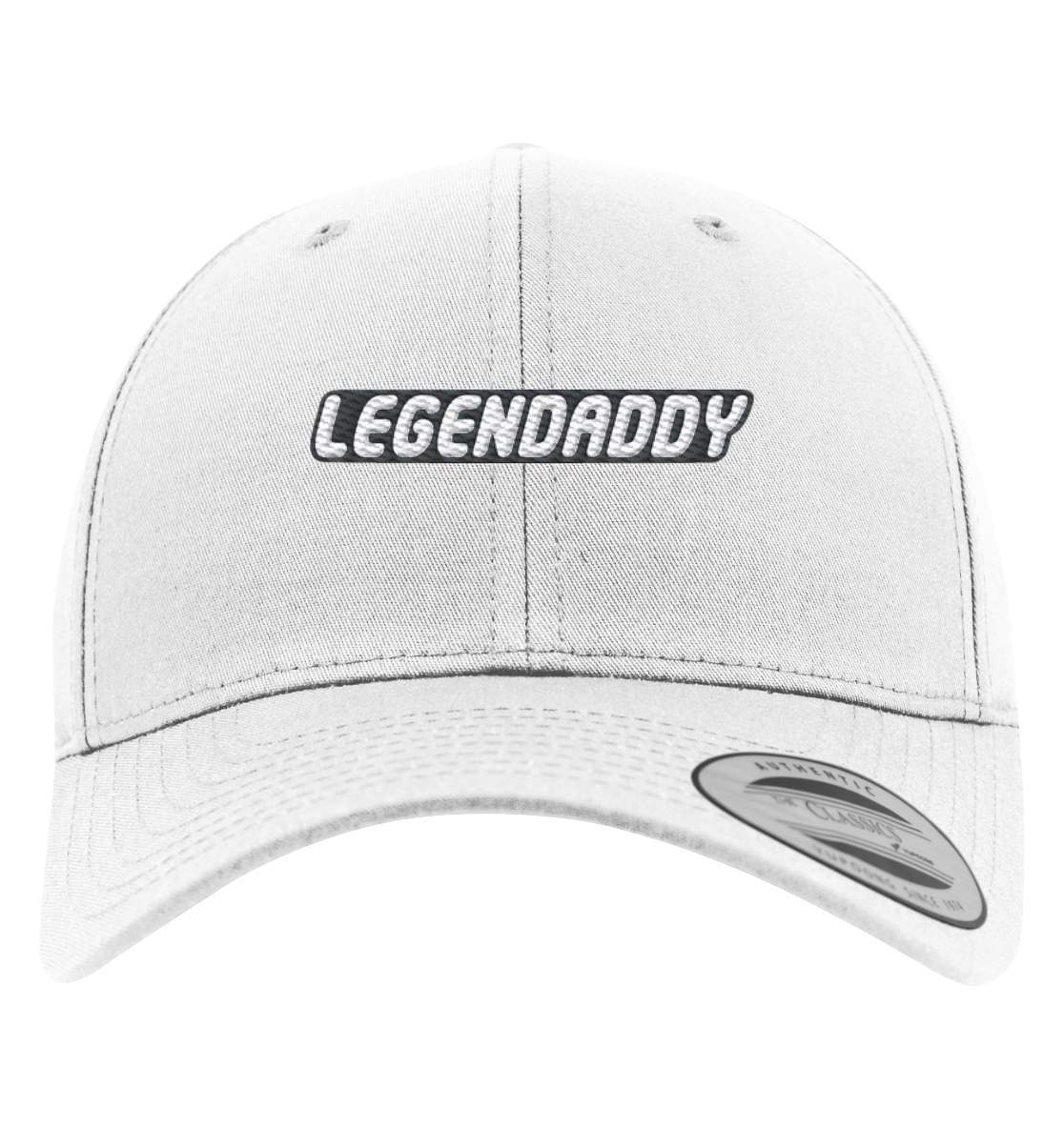 Legendaddy Papa Geschenk Kopie - Premium Baseball Cap-bester papa,du wirst papa,Für Männer,für Papa,Geburt,geburtstagsgeschenk,Geschenk,geschenk zur geburt,Geschenke,geschenkidee,hochzeitsgeschenk,Legendaddy,papa,persönliches geschenk,Schwangerschaftsverkündung,Vatertag,zwillingspapa