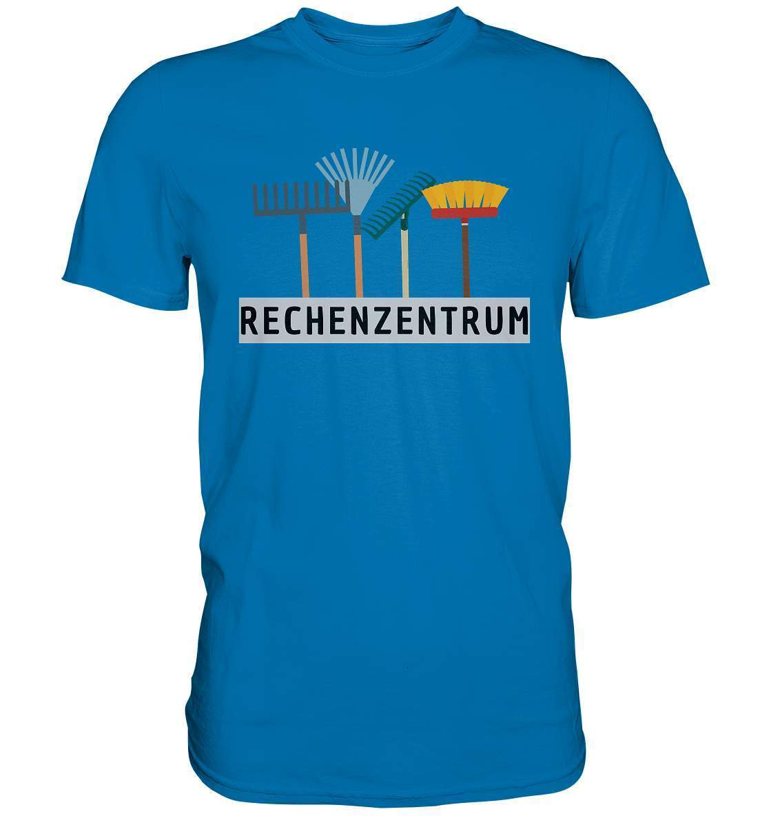 Gärtner Geschenkidee "Rechenzentrum" Hobbygärtner Garten  - Premium Shirt-blumen gießen,garten,gartenshirt,gemüse anbauen,gemüsegarten,geschenk,geschenkidee,gärtner,hobbygärtner,kleingarten,landschaftsgärtner,obstgarten,rasenmähen,schrebergarten