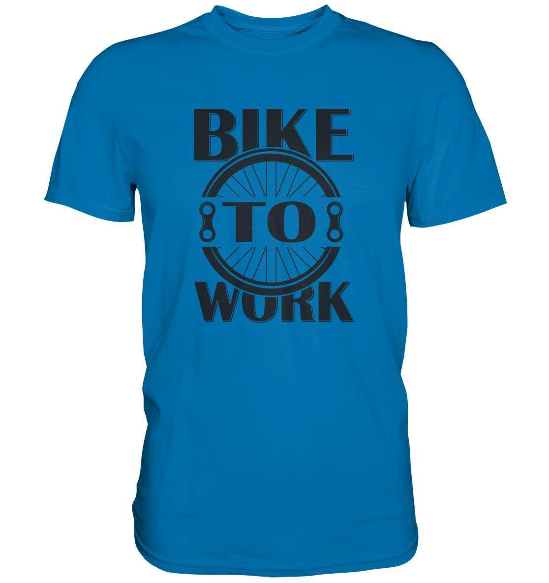 Fahrrad Bike To Work - CO2 neutral zur Arbeit - Premium Shirt-Bike to work,CO2,Fahrrad,fahrradbekleidung,fahrradbekleidung damen,fahrradbekleidung herren,Fahrradfahrer,geschenk für radfahrer,leidenschaft,Mountain Bike,Radfahrer,radfahrer nebeneinander,xxl fahrrad