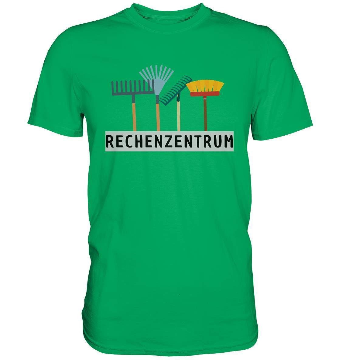 Gärtner Geschenkidee "Rechenzentrum" Hobbygärtner Garten  - Premium Shirt-blumen gießen,garten,gartenshirt,gemüse anbauen,gemüsegarten,geschenk,geschenkidee,gärtner,hobbygärtner,kleingarten,landschaftsgärtner,obstgarten,rasenmähen,schrebergarten