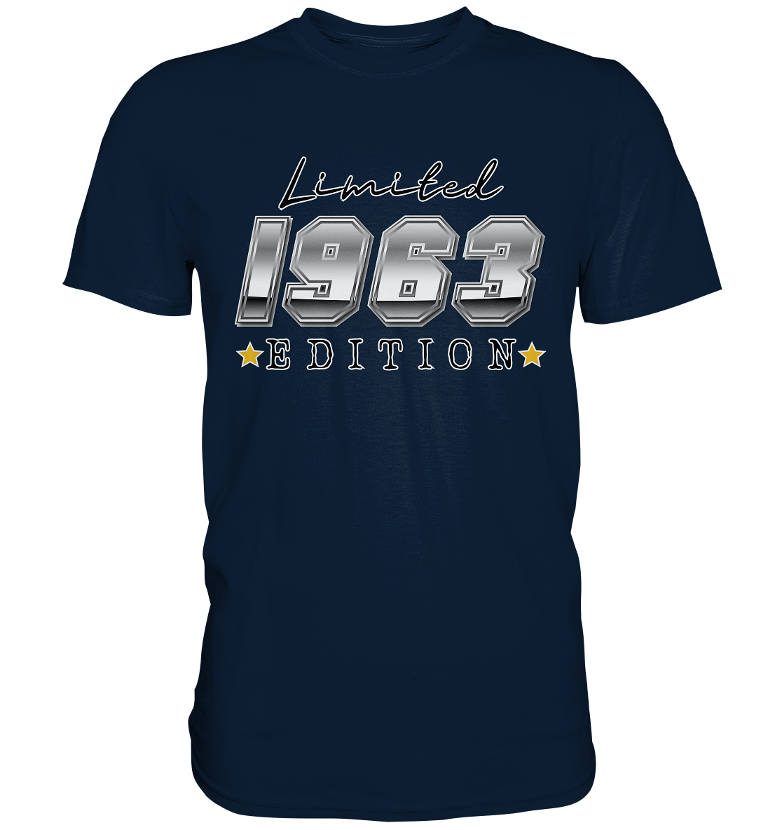 1963 60 Jahre Limitierte Auflage 60. Geburtstag - Premium Shirt