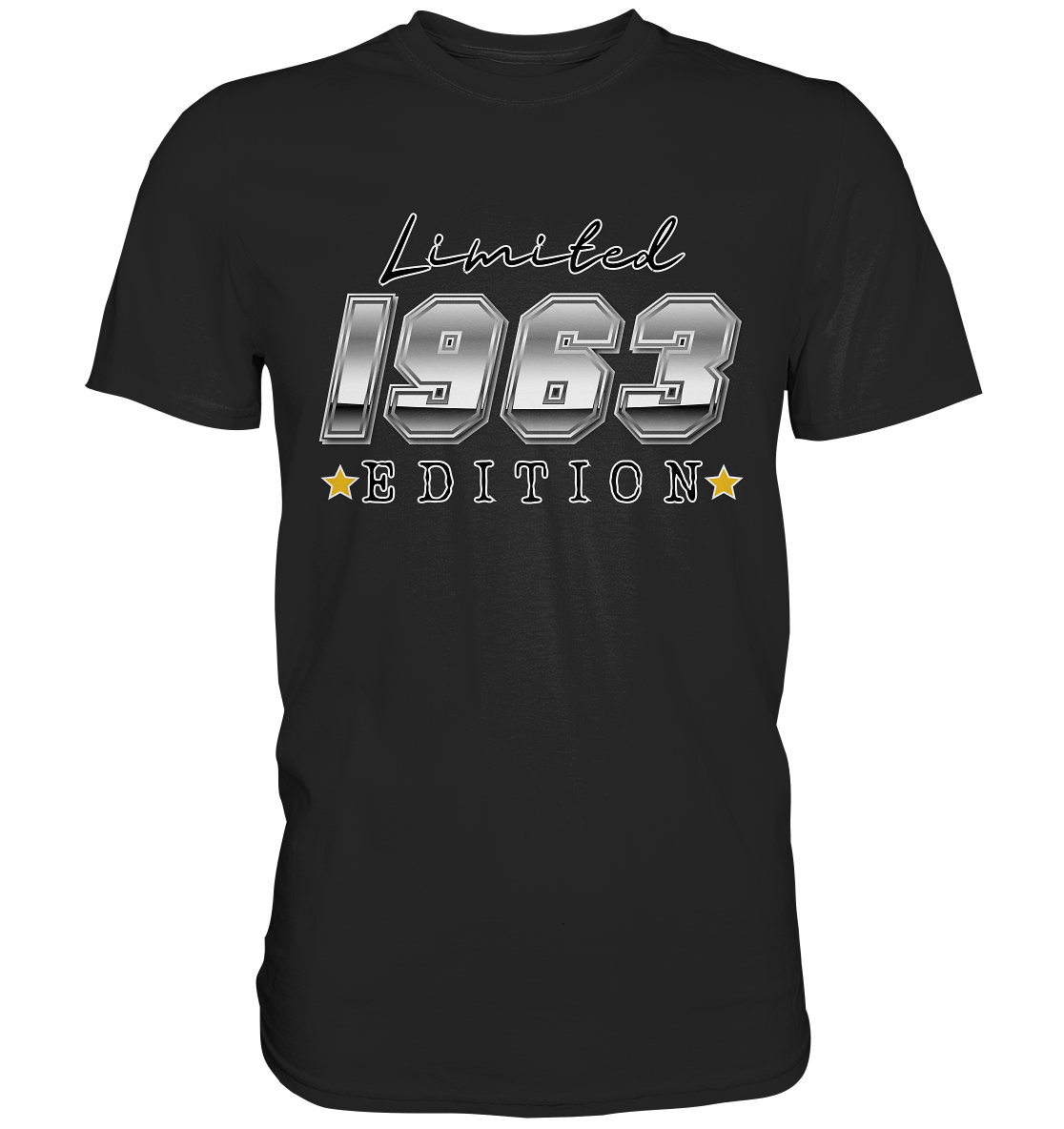 1963 60 Jahre Limitierte Auflage 60. Geburtstag - Premium Shirt