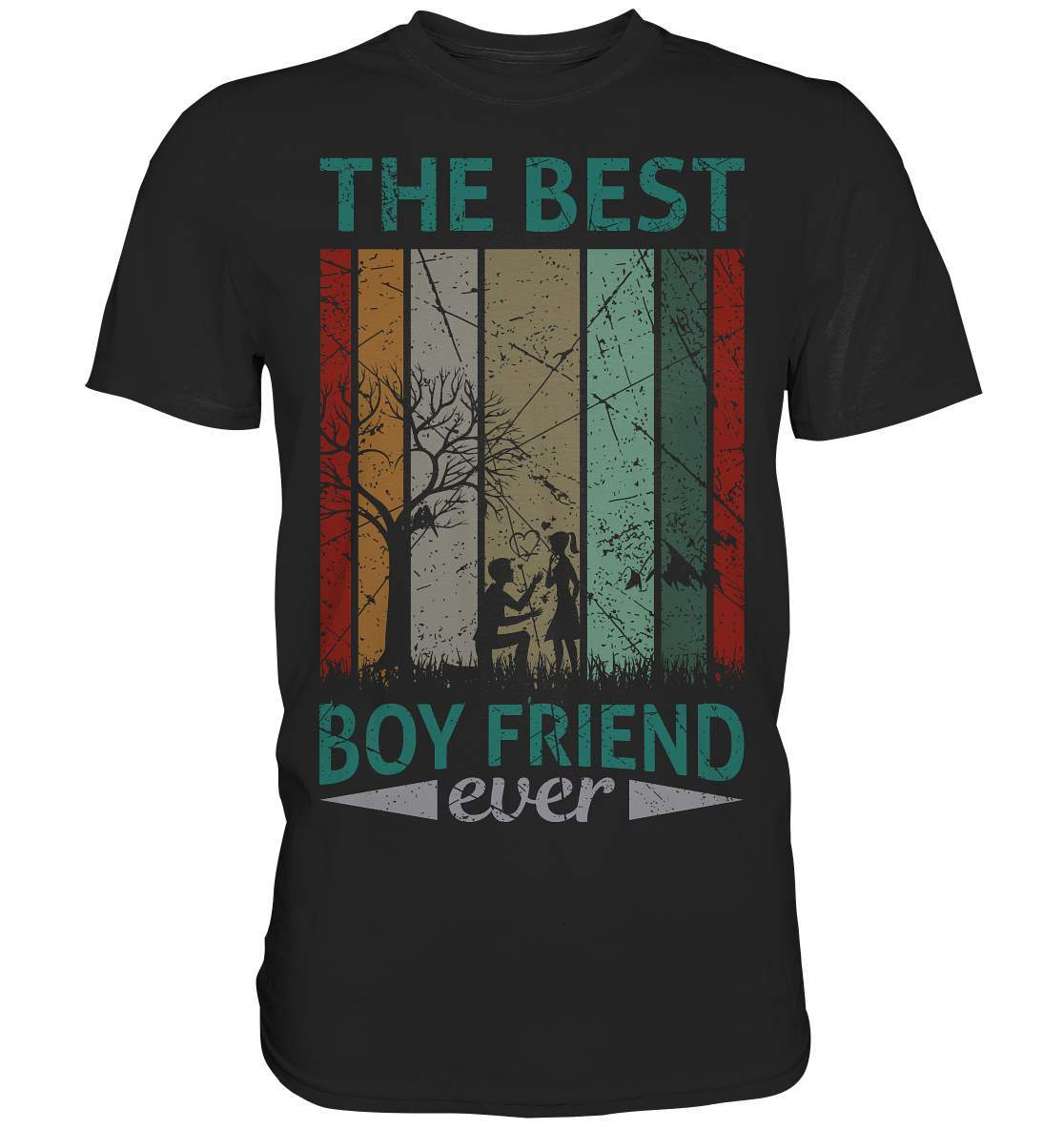 Valentinstag The best Boyfriend ever - Premium Shirt-14. Februar,be my valentine,best Boyfriend,couple,große Liebe,lover,tag der verliebten,valentines day,Valentinstag,Valentinstag Geschenk,Valentinstag Ideen,Valentinstag Partnerlook,verliebt