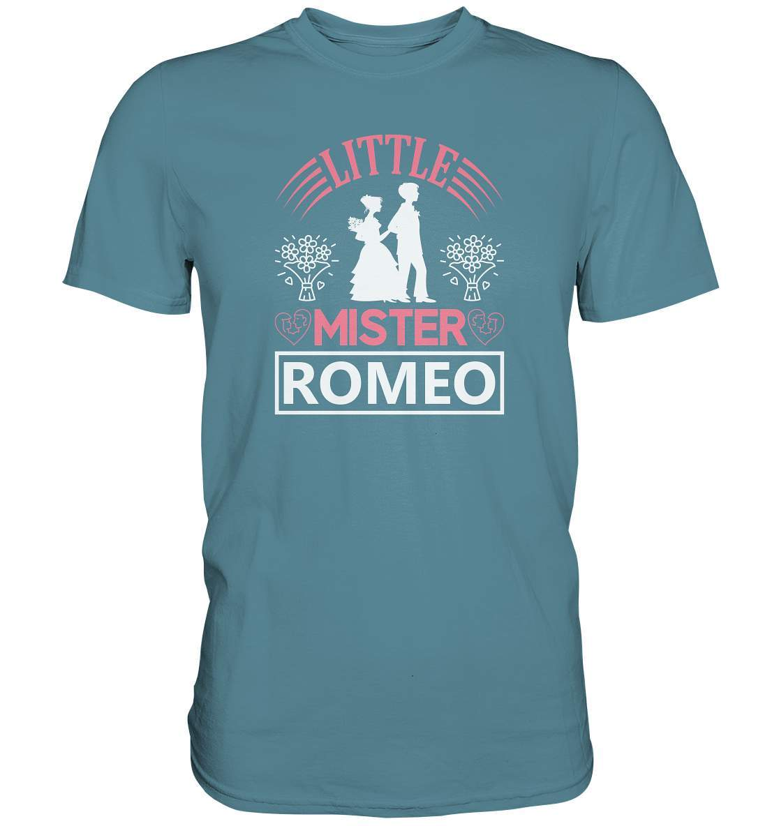 Valentinstag Little Mister Romeo - Premium Shirt-14 Februar,Anti Valentinstag,be my valentine,frisch verliebt,für verliebte,große Liebe,Little Mister Romeo,lover,tag der verliebten,valentines day,Valentinstag,Valentinstag Geschenk,Valentinstag Ideen