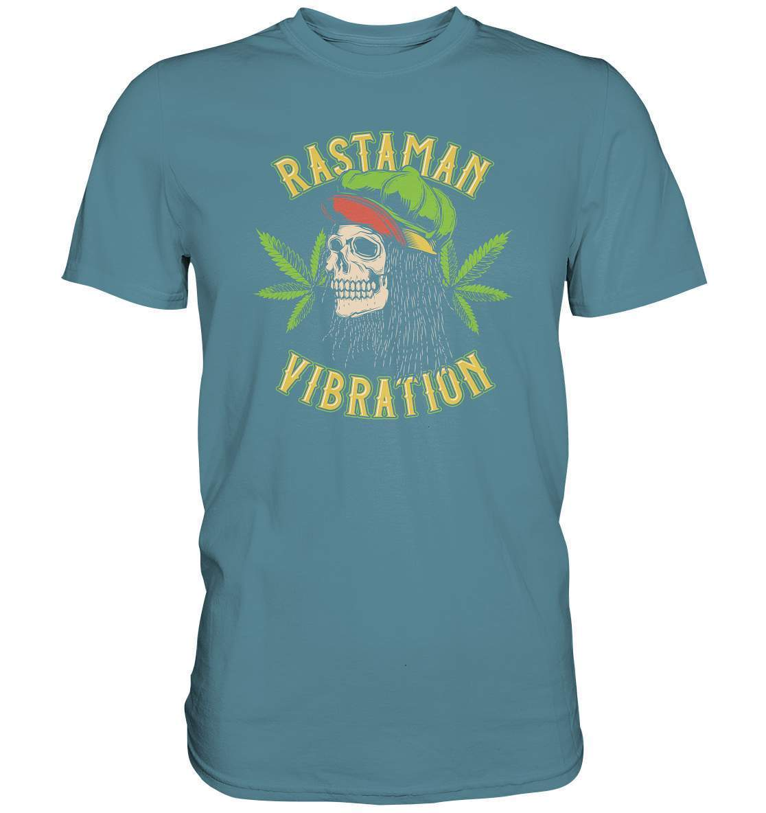 Chillen Rastaman Vibration - Premium Shirt-bong rauchen,cannabis,cannabis legalisierung,chillen,Chillen Rastaman Vibration,dampfen,entspannen,fun shirt,gras rauchen,kiffen,medizin,rauchen,weed