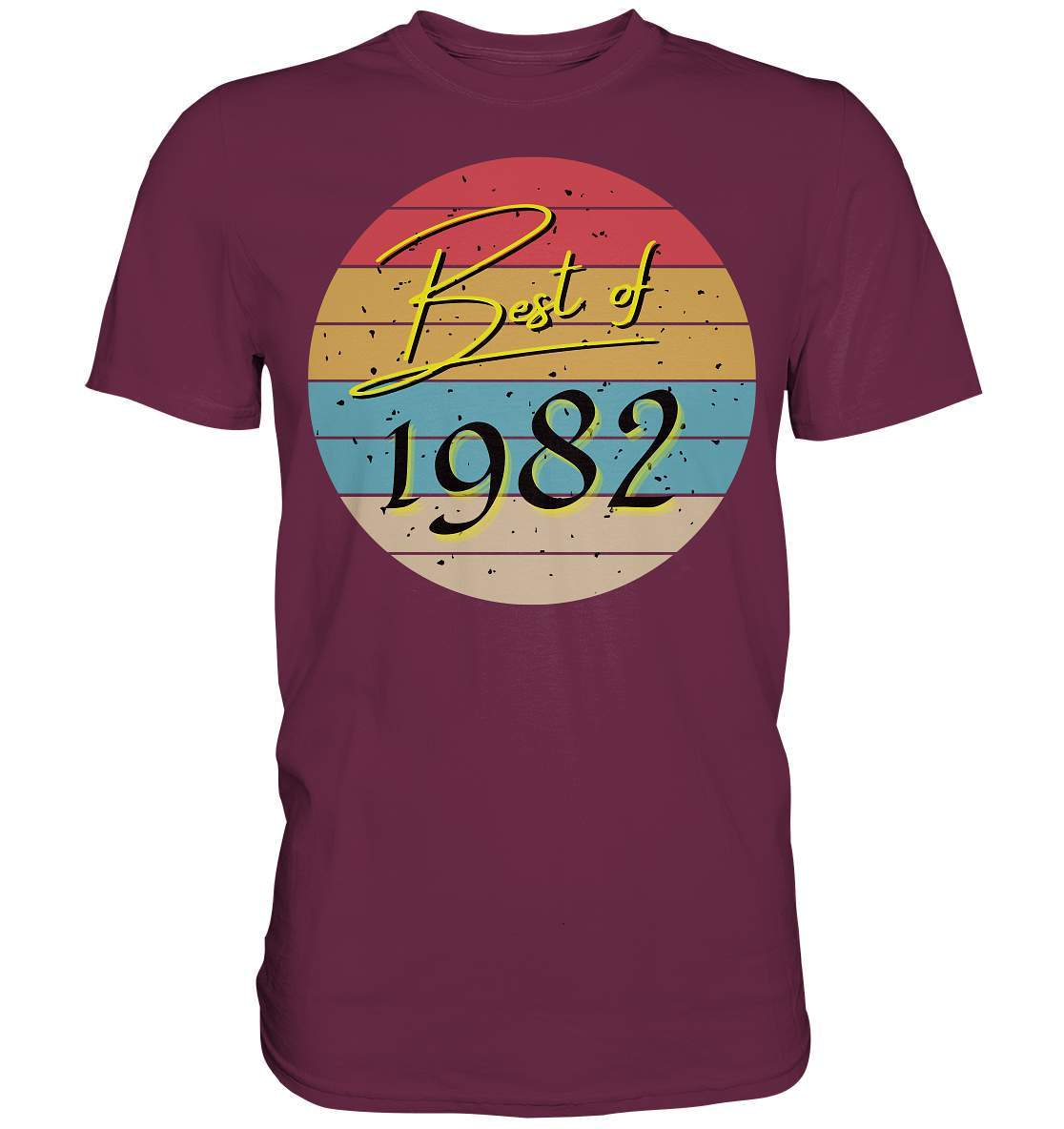 Best of 1982 - 40. Geburtstag Vintage Geburtstagsgeschenk - Premium Shirt-40 jahre,funshirt,geburtstag,geburtstagsfeier,geburtstagsparty,geburtstagsüberraschung,geschenkidee,jahrgang 1982,outfit,runder geburtstag,trendy,vintage,vintage geburtstag frauen,Vintage geburtstag männer