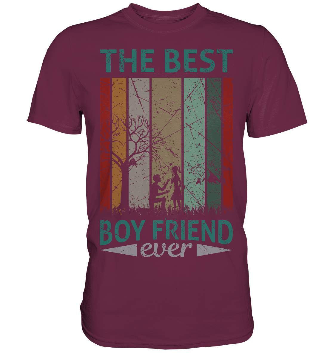 Valentinstag The best Boyfriend ever - Premium Shirt-14. Februar,be my valentine,best Boyfriend,couple,große Liebe,lover,tag der verliebten,valentines day,Valentinstag,Valentinstag Geschenk,Valentinstag Ideen,Valentinstag Partnerlook,verliebt