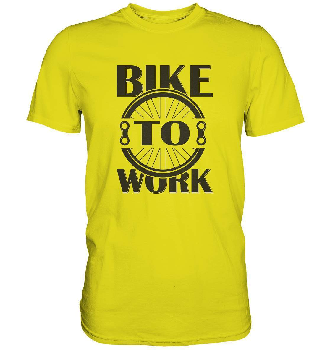 Fahrrad Bike To Work - CO2 neutral zur Arbeit - Premium Shirt-Bike to work,CO2,Fahrrad,fahrradbekleidung,fahrradbekleidung damen,fahrradbekleidung herren,Fahrradfahrer,geschenk für radfahrer,leidenschaft,Mountain Bike,Radfahrer,radfahrer nebeneinander,xxl fahrrad