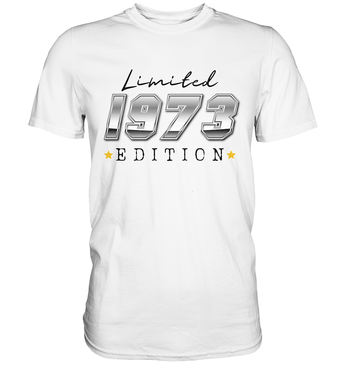 1973 50 Jahre Limitierte Auflage 50. Geburtstag - Premium Shirt