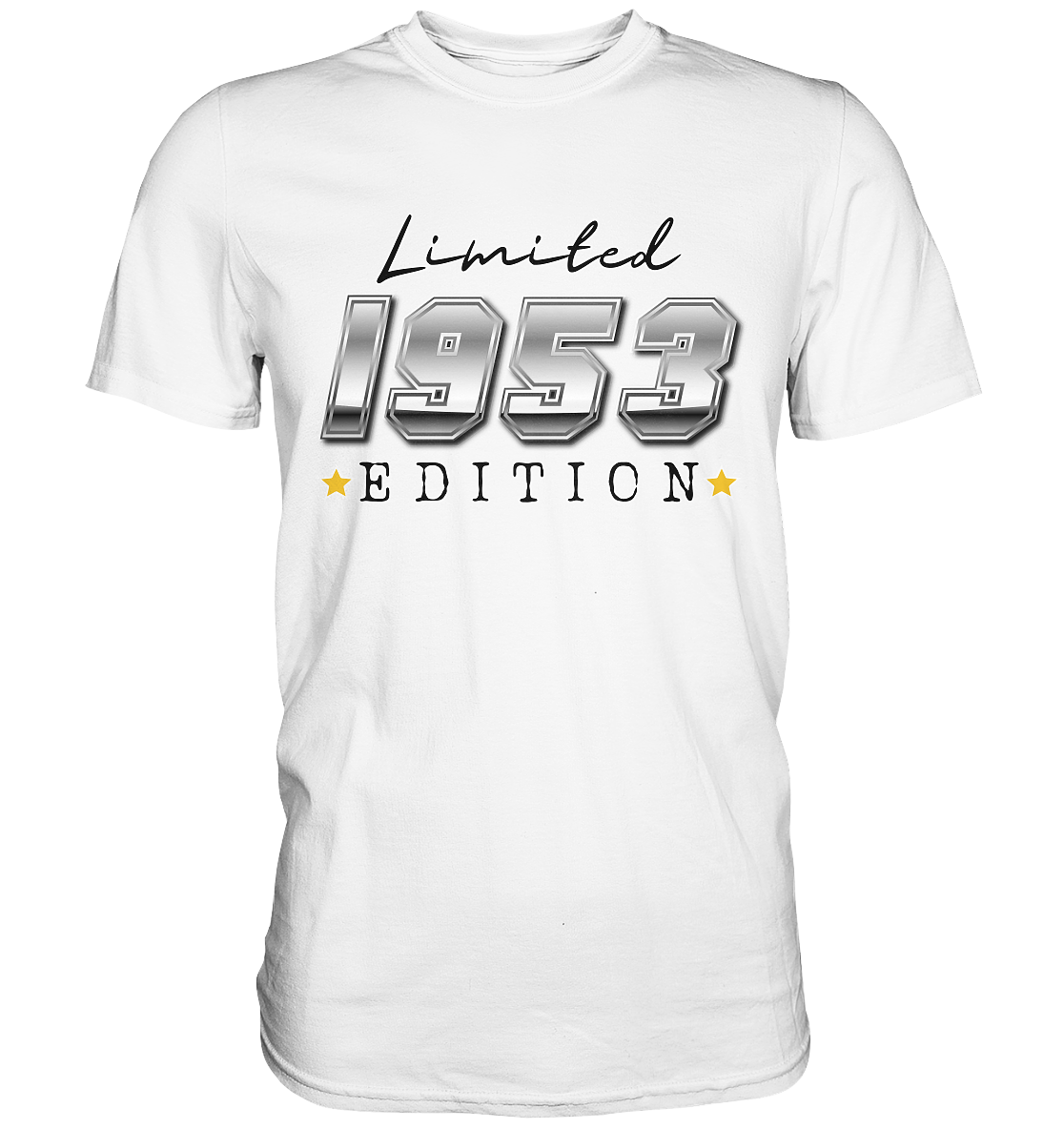 1953 70 Jahre Limitierte Auflage 70. Geburtstag - Premium Shirt