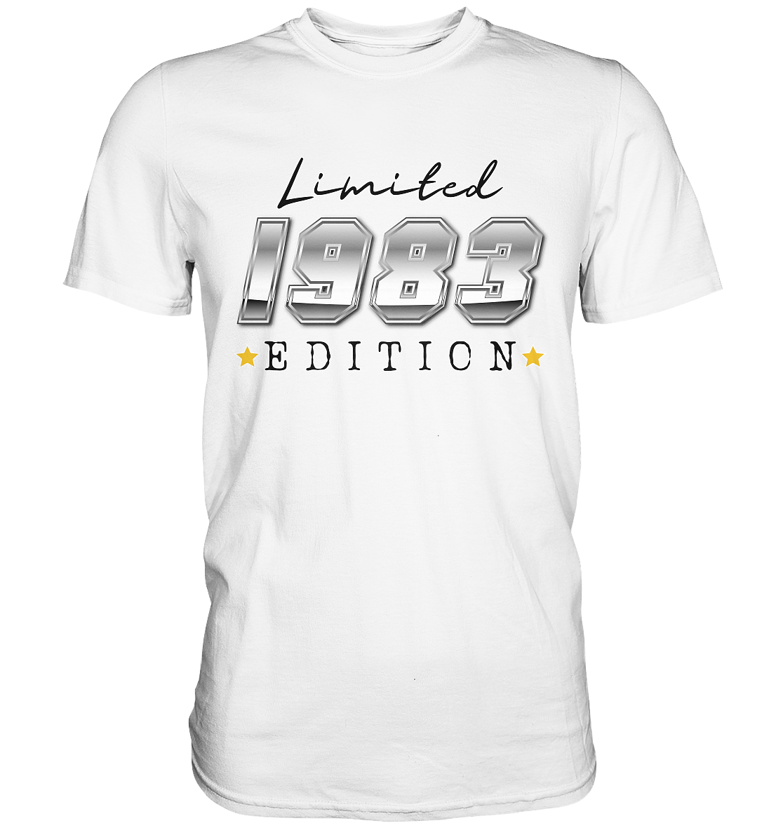 1983 40 Jahre Limitierte Auflage 40. Geburtstag - Premium Shirt