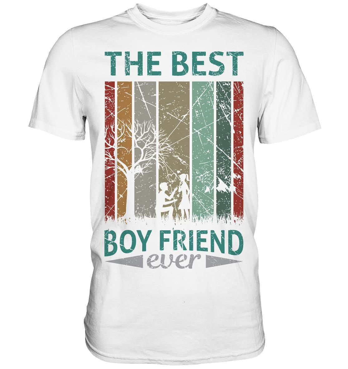 Valentinstag The best Boyfriend ever - Premium Shirt-14. Februar,be my valentine,best Boyfriend,couple,große Liebe,lover,tag der verliebten,valentines day,Valentinstag,Valentinstag Geschenk,Valentinstag Ideen,Valentinstag Partnerlook,verliebt