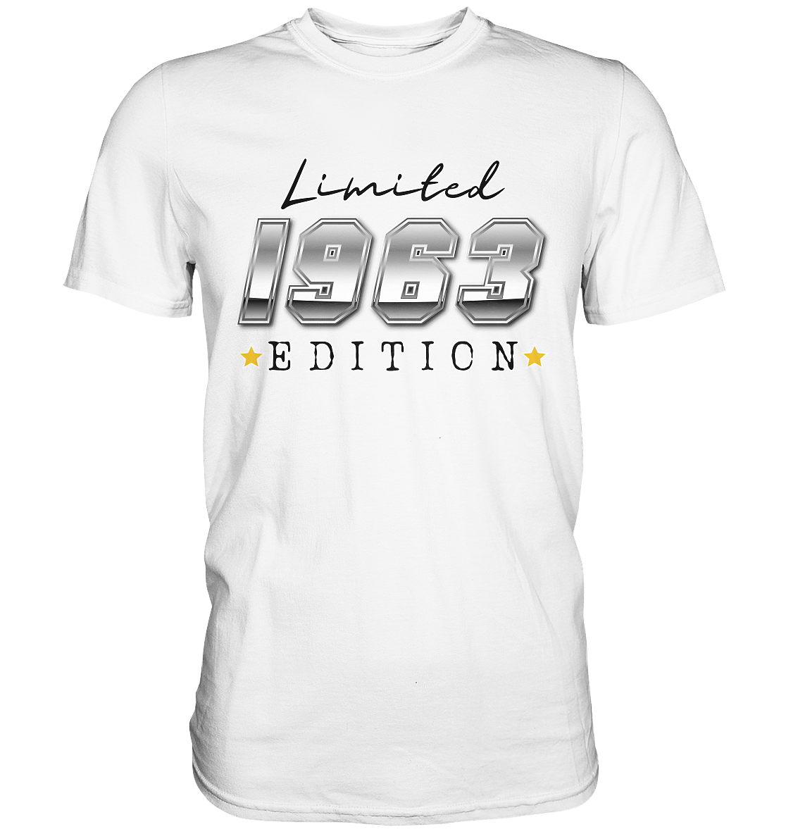 1963 60 Jahre Limitierte Auflage 60. Geburtstag - Premium Shirt