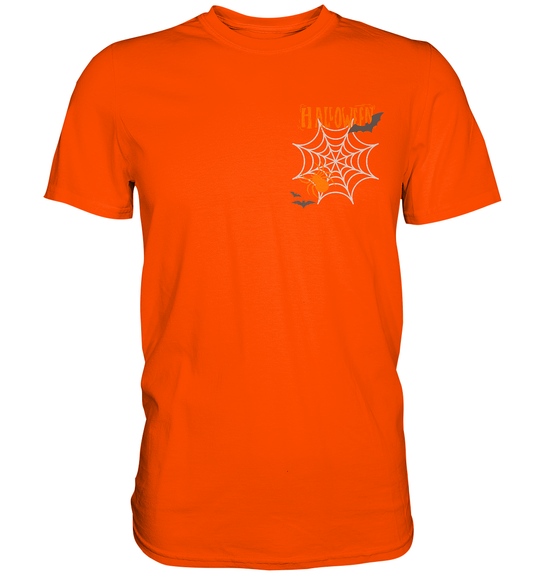 Halloween Shirt, Boo Halloween, Herbst T-Shirt, Kürbis Gesichter Shirt, Halloween Outfit, Spinnenetz, Halloween Kostüm  - Premium Shirt