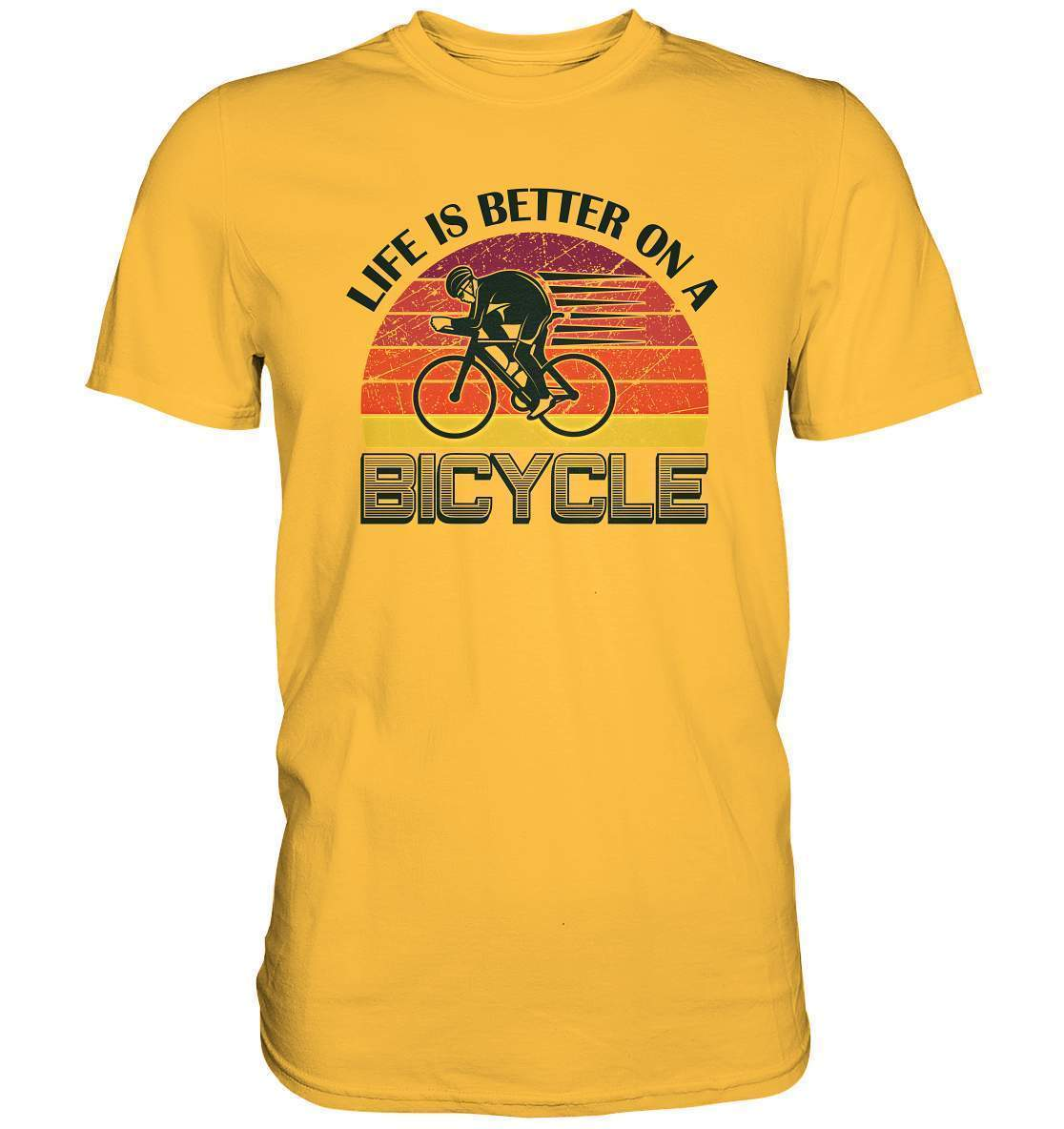 Fahrrad Life is better on a Bicycle - Premium Shirt-bike,bike damen,e-bike trekking,fahrrad,fahrrad damen,fahrrad einfach,fahrrad fahren,fahrrad herren,fahrrad test,fahrradbekleidung,fahrradtour,Life is better on a Bicycle,mountainbike