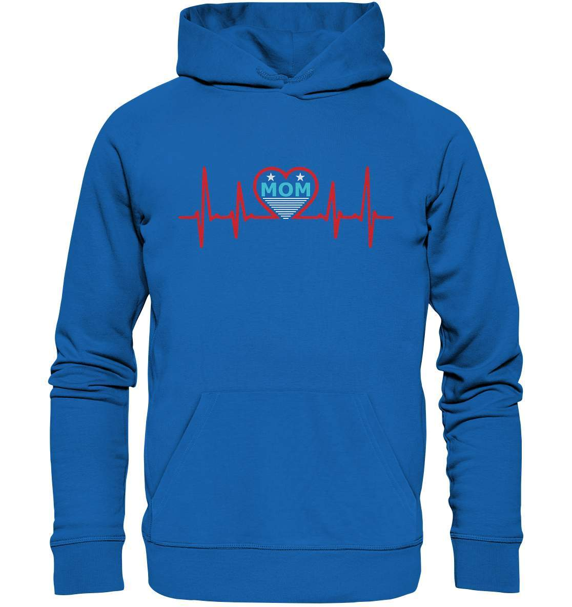 Herzschlag Mom Heartbeat perfekte zum Muttertag - Premium Unisex Hoodie-ehemann,geschenkidee,heartbeat,liebe mama,Mama,Mama ist die beste,Mutter,mutter herzschlag,mutterliebe,muttertag,schwangerschaft verkünden,sohn,tochter