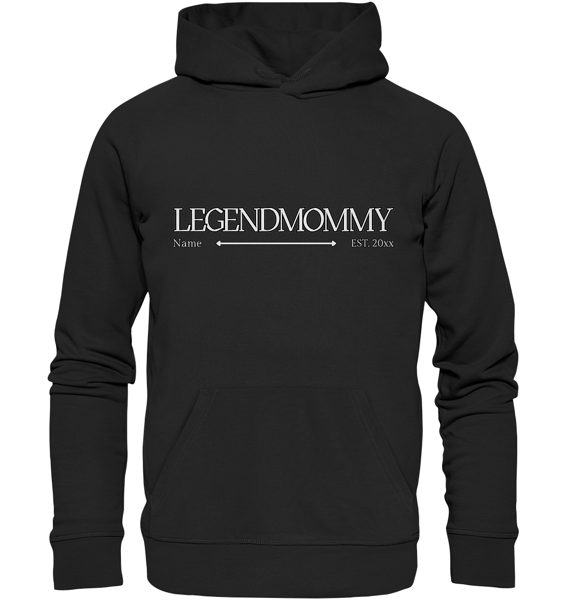 Legendmommy mit Name und Jahr personalisiertes Geschenk für Mutter, Mama - Premium Unisex Hoodie