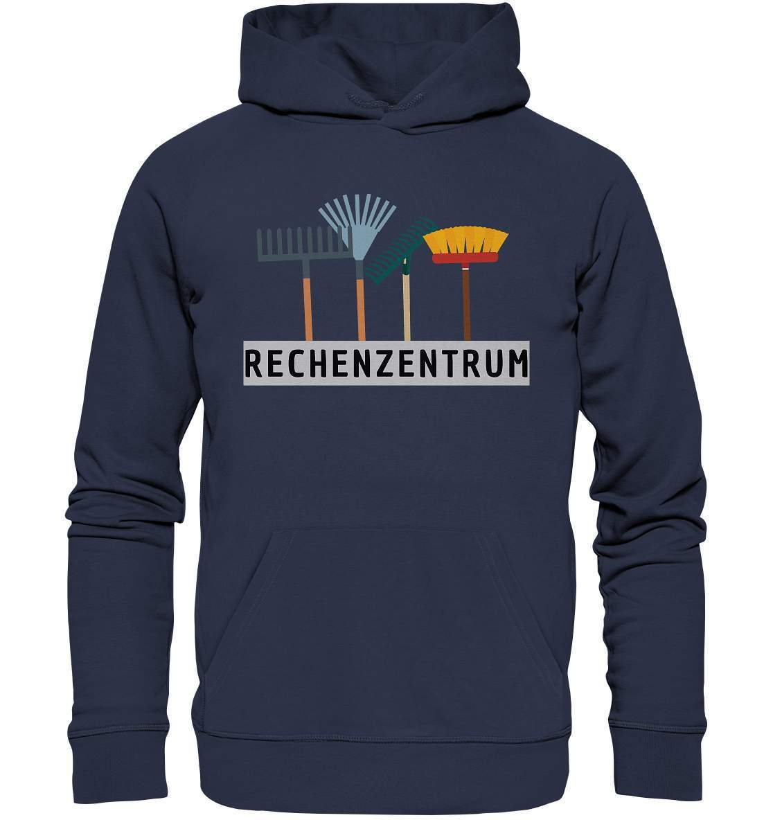 Gärtner Geschenkidee "Rechenzentrum" Hobbygärtner Garten  - Premium Unisex Hoodie-blumen gießen,garten,gartenshirt,gemüse anbauen,gemüsegarten,geschenk,geschenkidee,gärtner,hobbygärtner,kleingarten,landschaftsgärtner,obstgarten,rasenmähen,schrebergarten