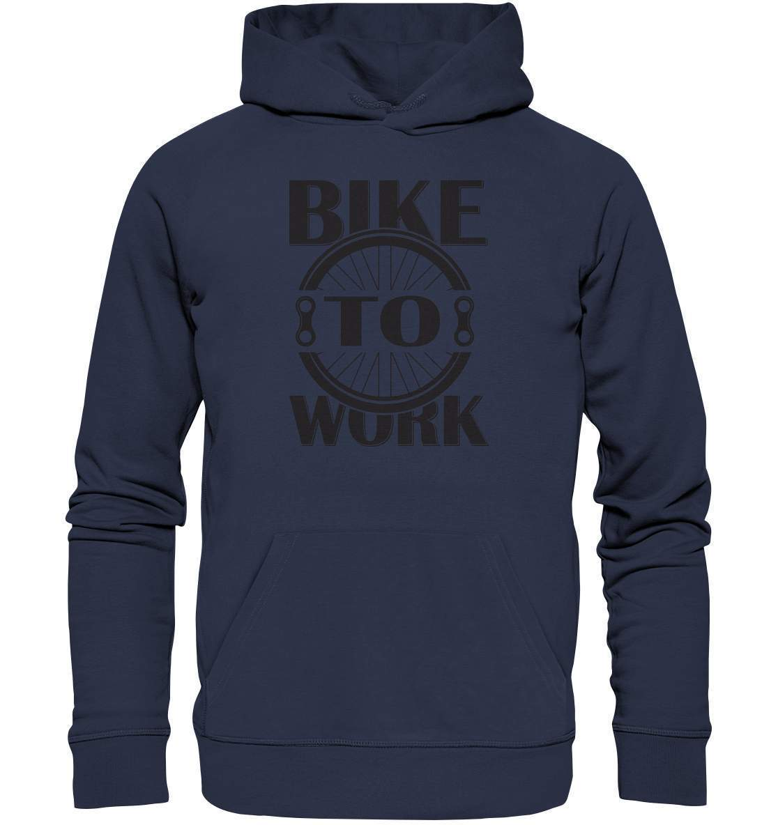 Fahrrad Bike To Work - CO2 neutral zur Arbeit - Premium Unisex Hoodie-Bike to work,CO2,Fahrrad,fahrradbekleidung,fahrradbekleidung damen,fahrradbekleidung herren,Fahrradfahrer,geschenk für radfahrer,leidenschaft,Mountain Bike,Radfahrer,radfahrer nebeneinander,xxl fahrrad