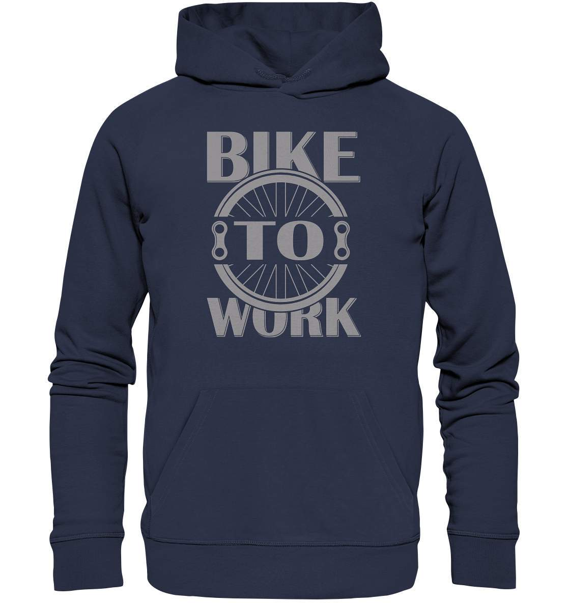 Fahrrad Bike To Work - CO2 neutral zur Arbeit - Premium Unisex Hoodie-Bike to work,CO2,Fahrrad,fahrradbekleidung,fahrradbekleidung damen,fahrradbekleidung herren,Fahrradfahrer,geschenk für radfahrer,leidenschaft,Mountain Bike,Radfahrer,radfahrer nebeneinander,xxl fahrrad