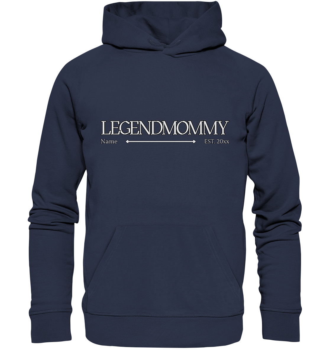 Legendmommy mit Name und Jahr personalisiertes Geschenk für Mutter, Mama - Premium Unisex Hoodie