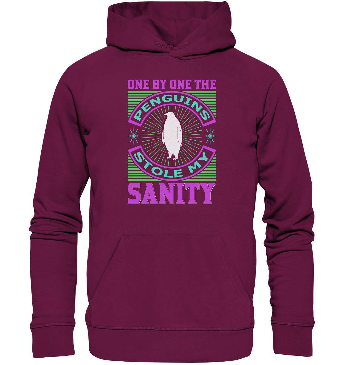 Pinguin One by One the Penguins stole my Sanity-bild pinguin,humboldt pinguin,One by One the Penguins stole my Sanity,pinguin,Pinguin Bild,pinguin clipart,pinguin comic,pinguin druck,pinguin shirt,pinguin t-shirt,plitsch platsch pinguin