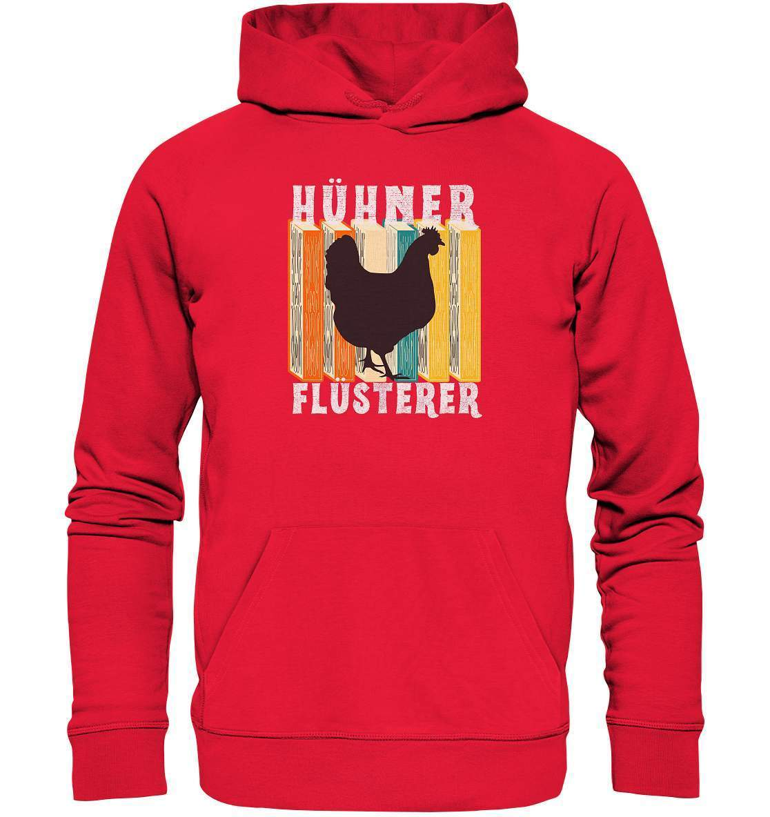 Hühner Flüsterer Lustiges Landwirt Geflügel Bauer - Premium Unisex Hoodie-