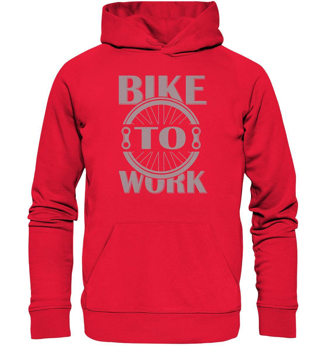 Fahrrad Bike To Work - CO2 neutral zur Arbeit - Premium Unisex Hoodie-Bike to work,CO2,Fahrrad,fahrradbekleidung,fahrradbekleidung damen,fahrradbekleidung herren,Fahrradfahrer,geschenk für radfahrer,leidenschaft,Mountain Bike,Radfahrer,radfahrer nebeneinander,xxl fahrrad