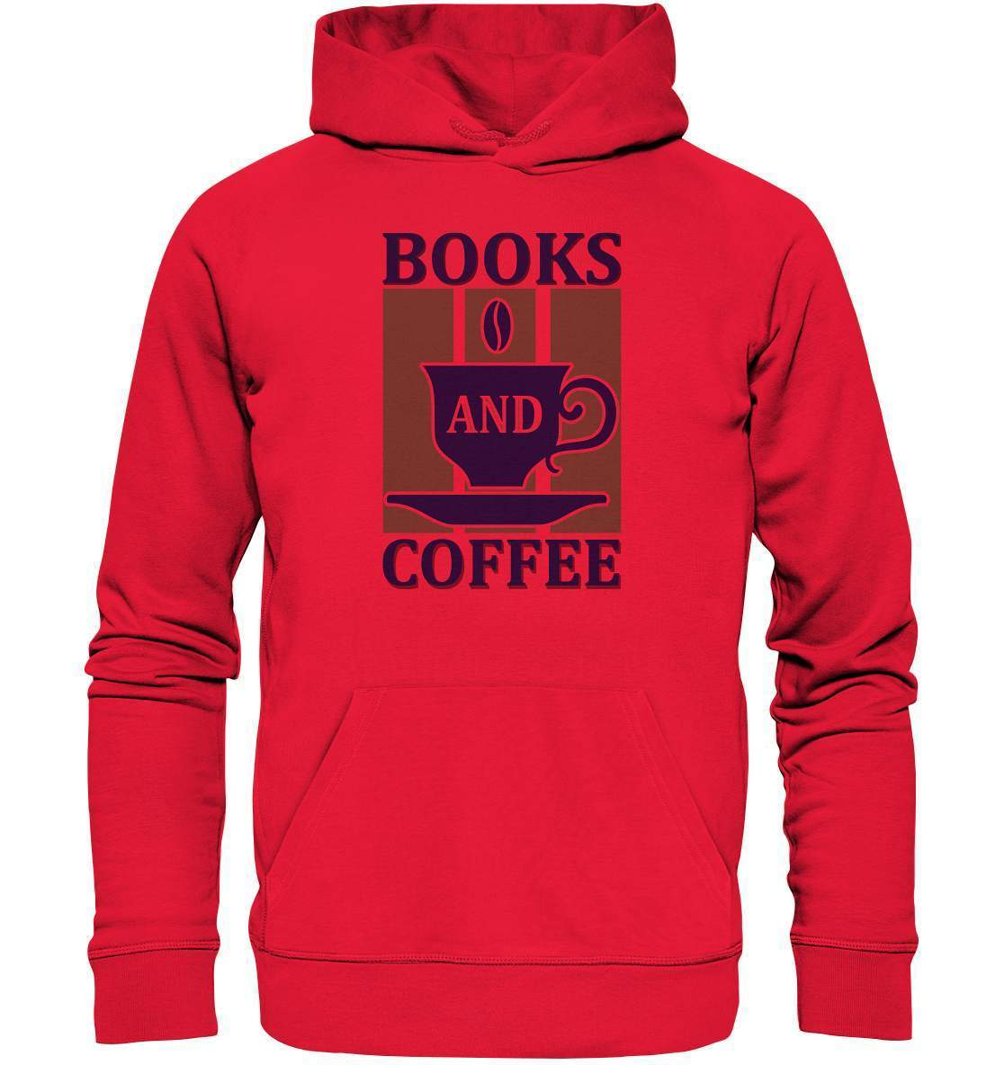 Kaffee Books and Coffee Kaffeeliebhaber - Premium Unisex Hoodie-Books and Coffee,coffee t shirt,espresso t shirt,Frühaufsteher,geschenke für kaffeeliebhaber,i like coffee t shirt,kaffee,kaffeejunkie,Kaffeekanne,kaffeeliebhaber geschenk,kaffeesüchtig,langschläfer,Morgenmuffel