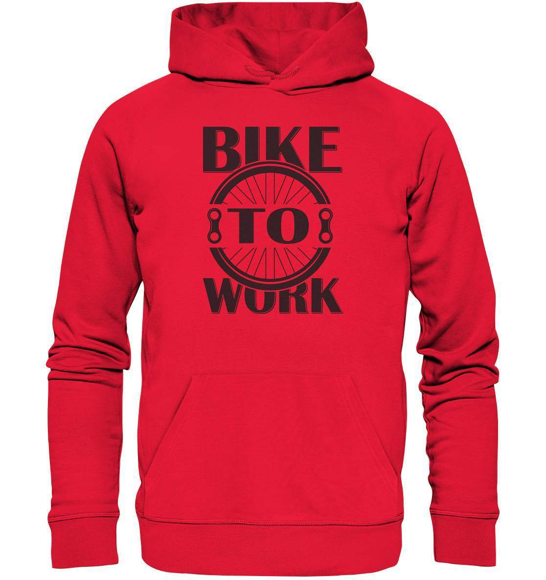 Fahrrad Bike To Work - CO2 neutral zur Arbeit - Premium Unisex Hoodie-Bike to work,CO2,Fahrrad,fahrradbekleidung,fahrradbekleidung damen,fahrradbekleidung herren,Fahrradfahrer,geschenk für radfahrer,leidenschaft,Mountain Bike,Radfahrer,radfahrer nebeneinander,xxl fahrrad