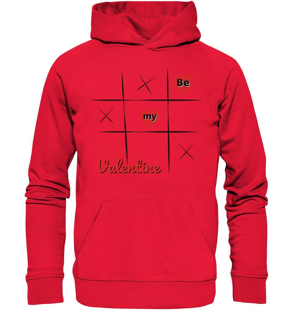 Valentinstag Be my Valentine Tic Tac Toe Perfekt für deinen Schatz - Premium Unisex Hoodie-14. Februar,be my valentine,große Liebe,herz,klassisches Spiel,liebe,tag der verliebten,tic tac toe,valentines day,Valentinstag,Valentinstag Frauen,Valentinstag für Männer,Valentinstag Geschenk,Valentinstag Ideen,verliebt