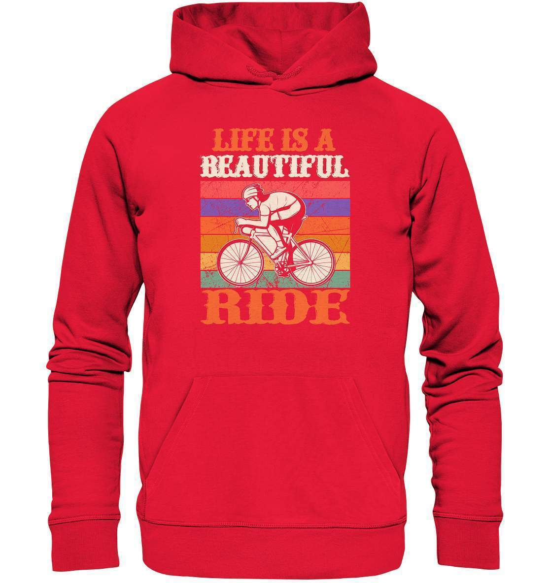 Fahrrad Life is a beautiful Ride - Premium Unisex Hoodie-bike,bike damen,e-bike trekking,fahrrad,fahrrad damen,fahrrad einfach,fahrrad fahren,fahrrad herren,fahrrad test,fahrradbekleidung,fahrradtour,Life is a beautiful Ride,mountainbike