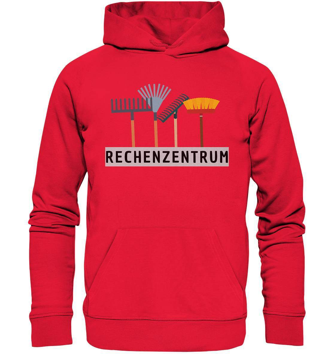 Gärtner Geschenkidee "Rechenzentrum" Hobbygärtner Garten  - Premium Unisex Hoodie-blumen gießen,garten,gartenshirt,gemüse anbauen,gemüsegarten,geschenk,geschenkidee,gärtner,hobbygärtner,kleingarten,landschaftsgärtner,obstgarten,rasenmähen,schrebergarten