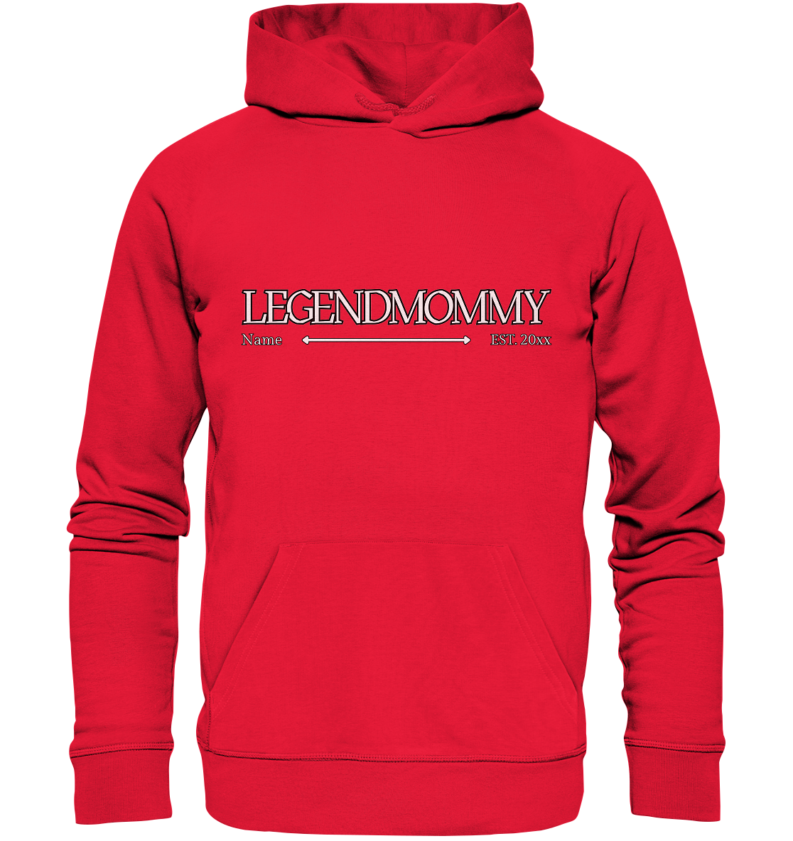 Legendmommy mit Name und Jahr personalisiertes Geschenk für Mutter, Mama - Premium Unisex Hoodie