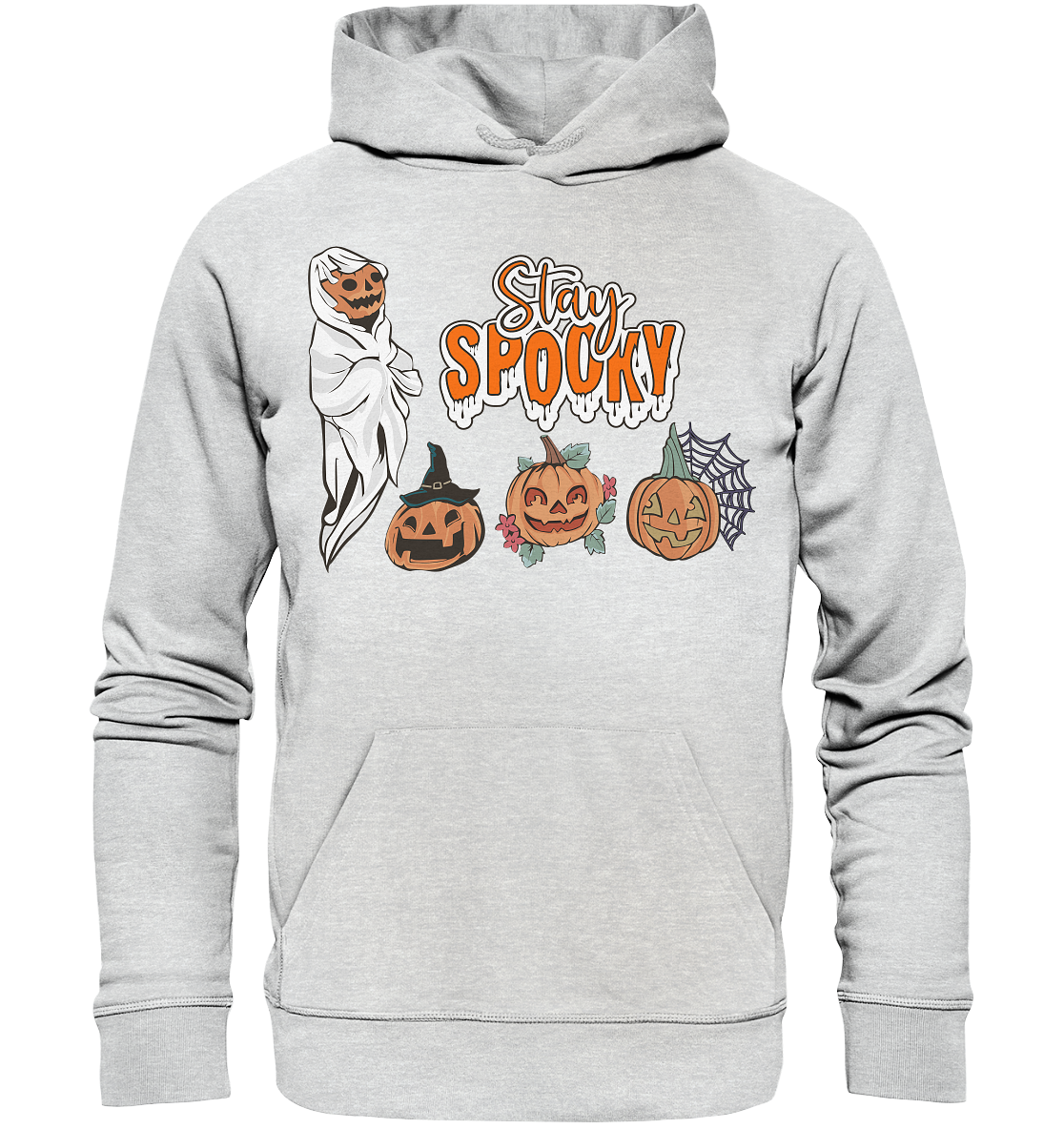 Kürbis Shirt, Halloween Shirt, Herbst T-Shirt, Kürbis Gesichter Shirt, Halloween Outfit, Stay Spooky, Halloween Kostüm  - Premium Unisex Hoodie